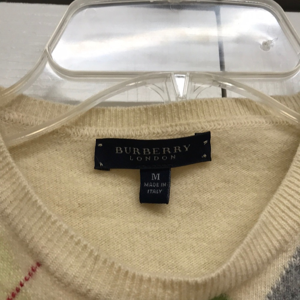 Burberry merino wool sleeveless top - Picture 4 of 6